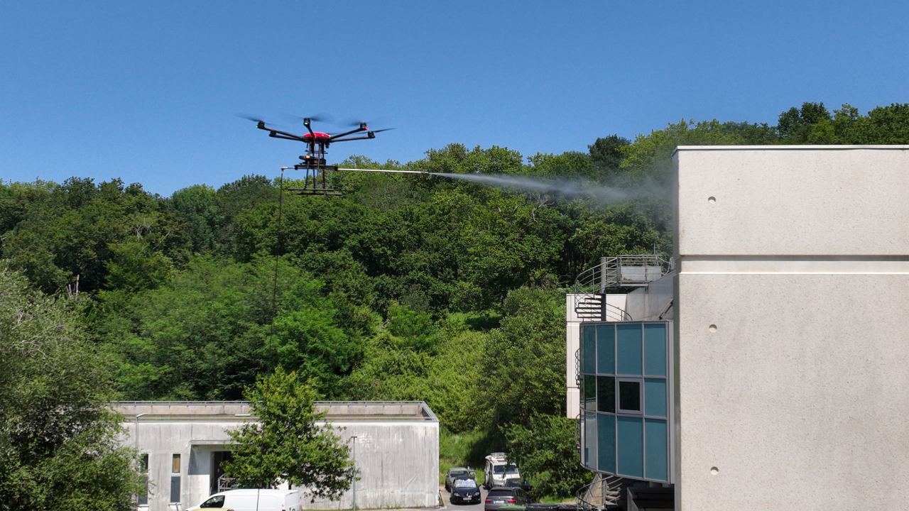 Nettoyage de façades - Drones Nettoyage